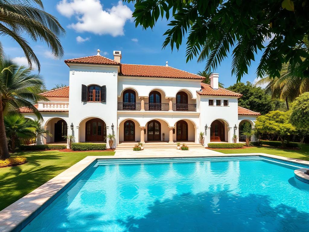 Colonial Estate with Pool