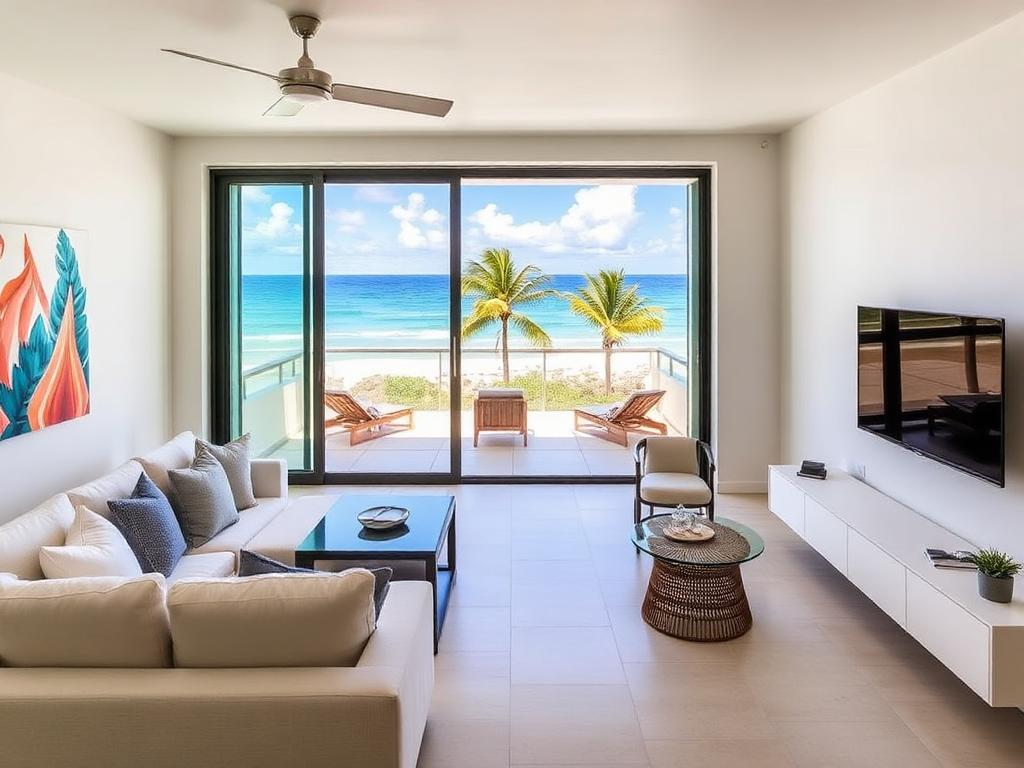 Beachfront Bright Condo